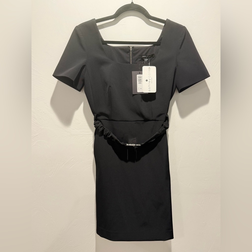 NWT! Judith & Charles Guggenheim Elegant Black Dress